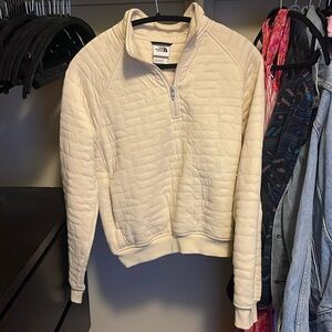 North face jacket with quilted detail